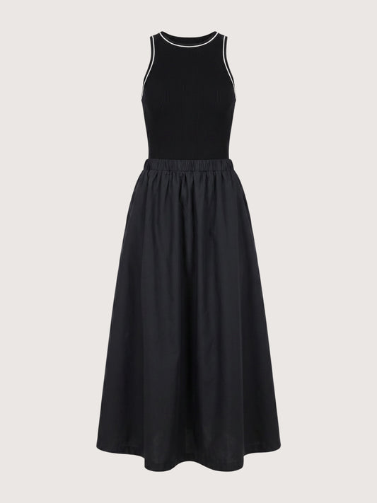 zara knit green dress ZARA - Green knit pleated skirt dress! 14-16 | Recycle Style main image 1