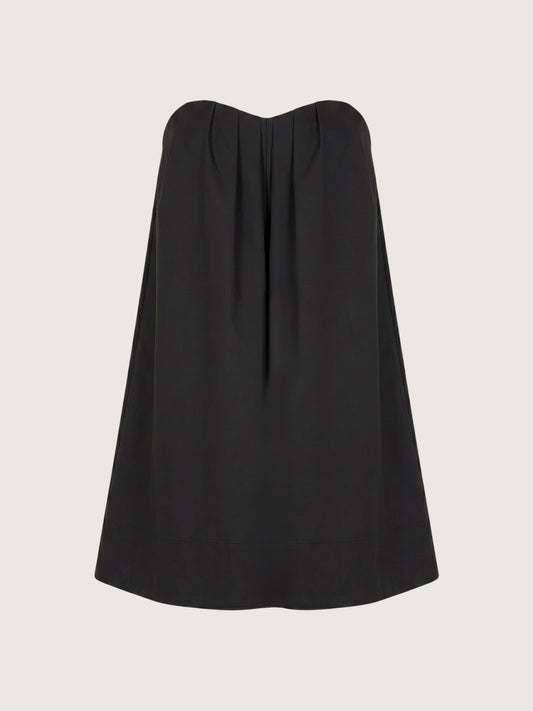 Pintuck Mini Dress