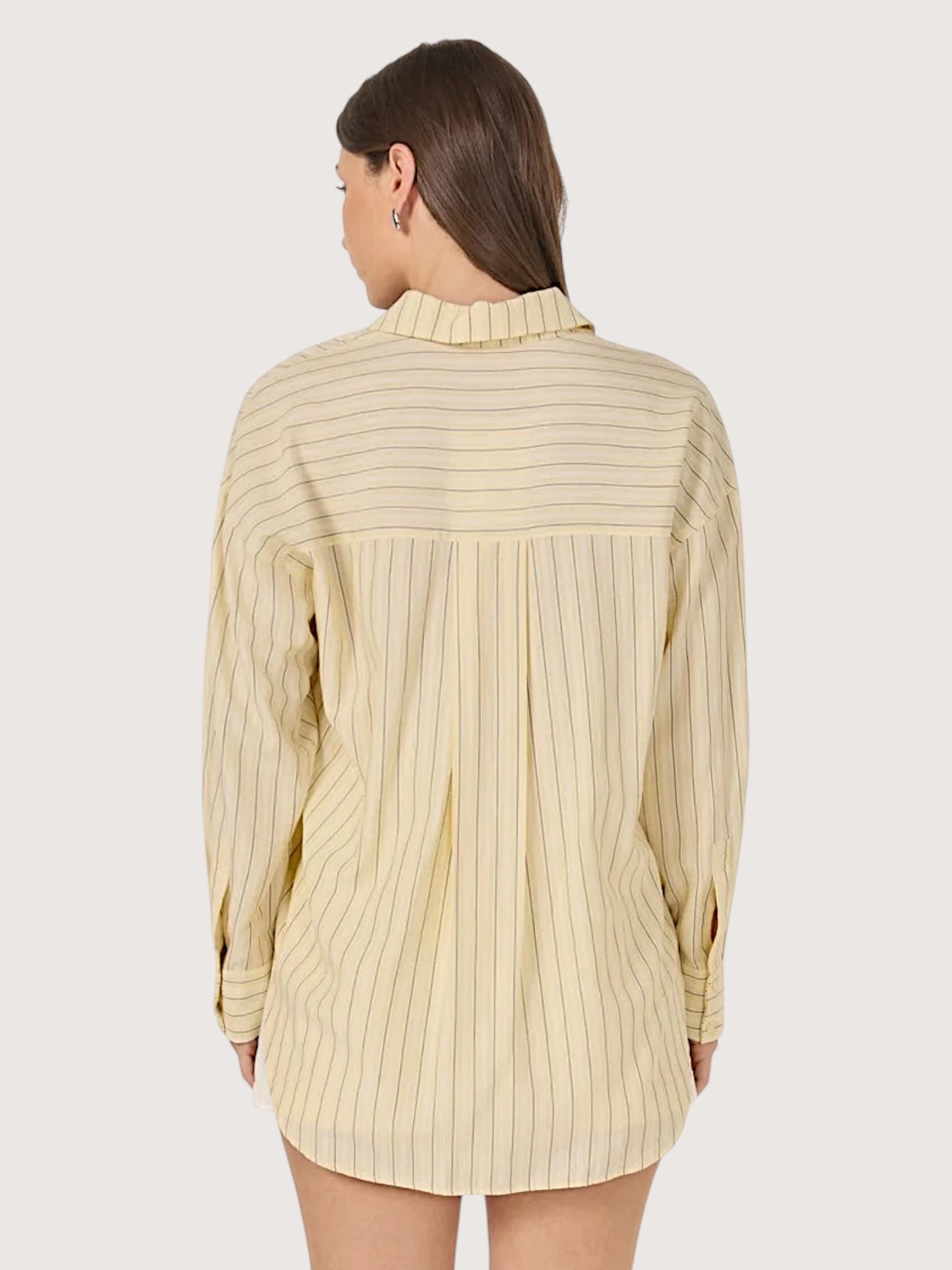 Striped Poplin Shirt