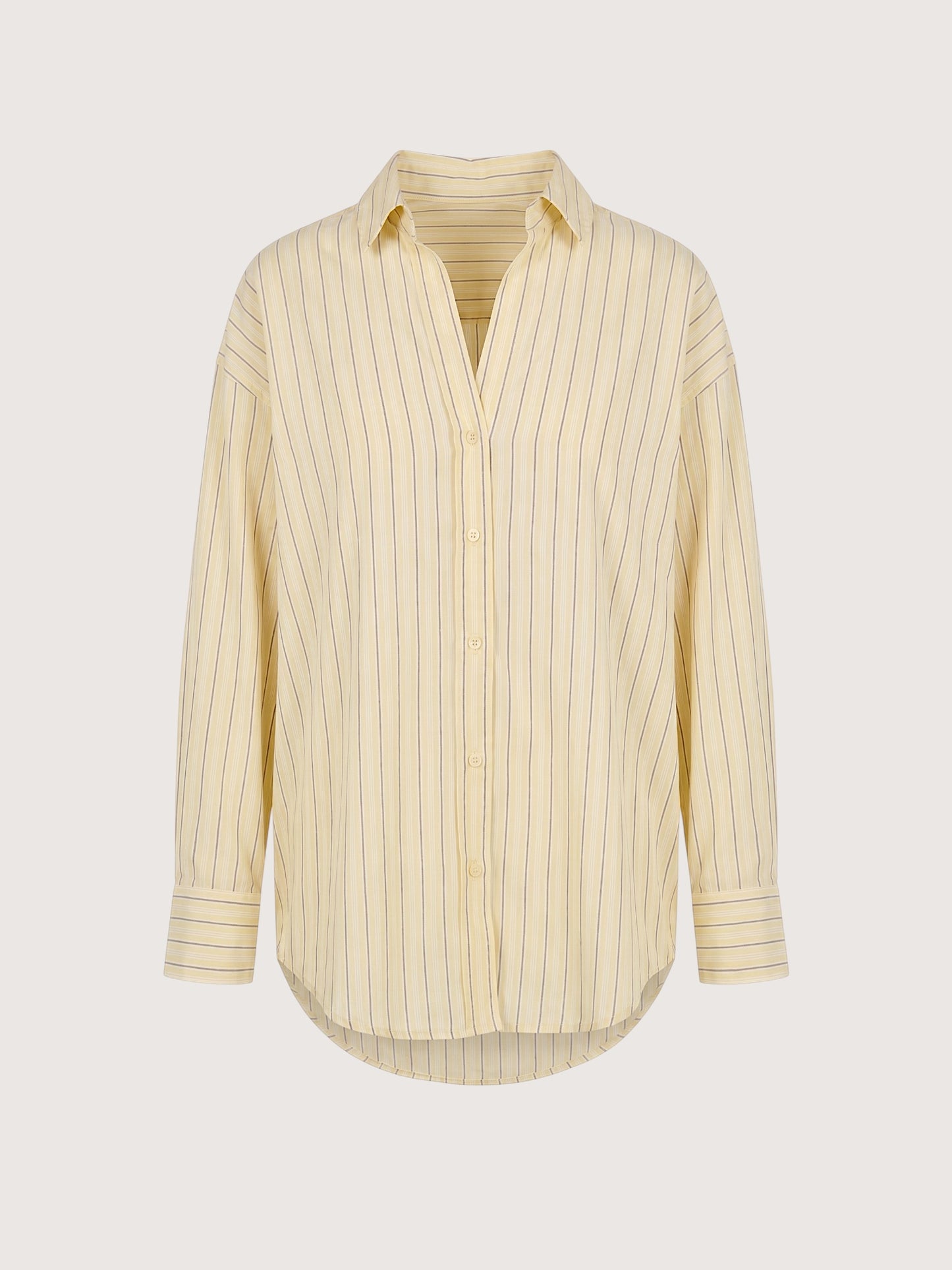 Striped Poplin Shirt