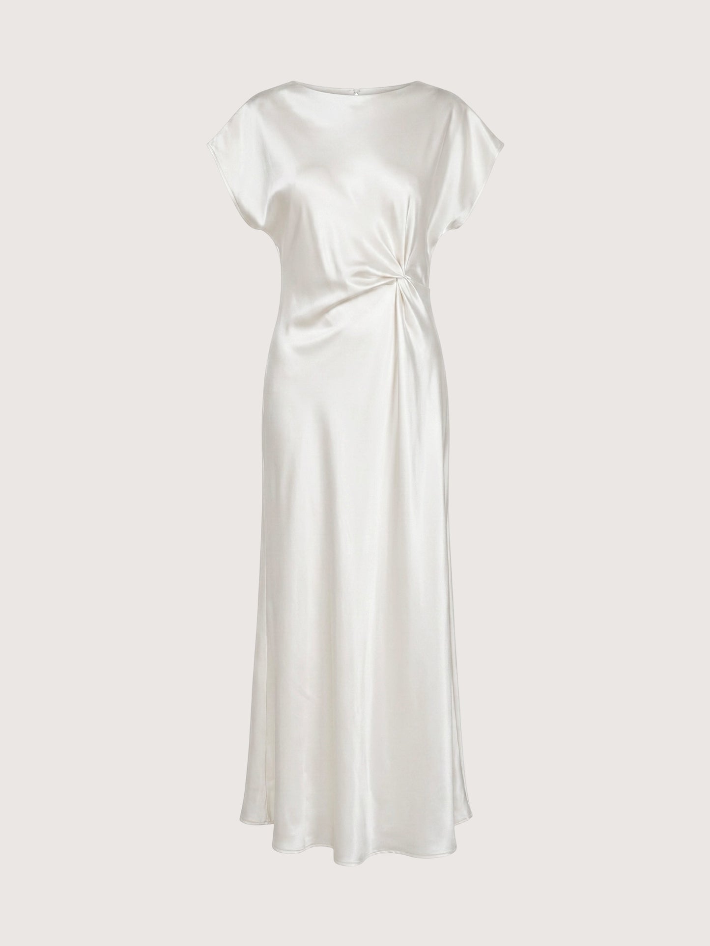 Cora Draped Dress | Ivory
