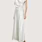 Cora Draped Dress | Ivory