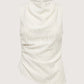 Romy Striped Draped Top