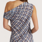 Ace Plaid Asymmetric Dress