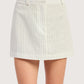 Romy Striped Mini Skirt