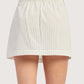 Romy Striped Mini Skirt