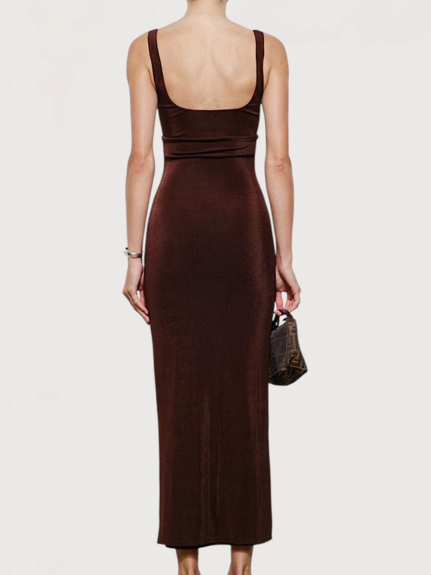 Square Neck Maxi Dress