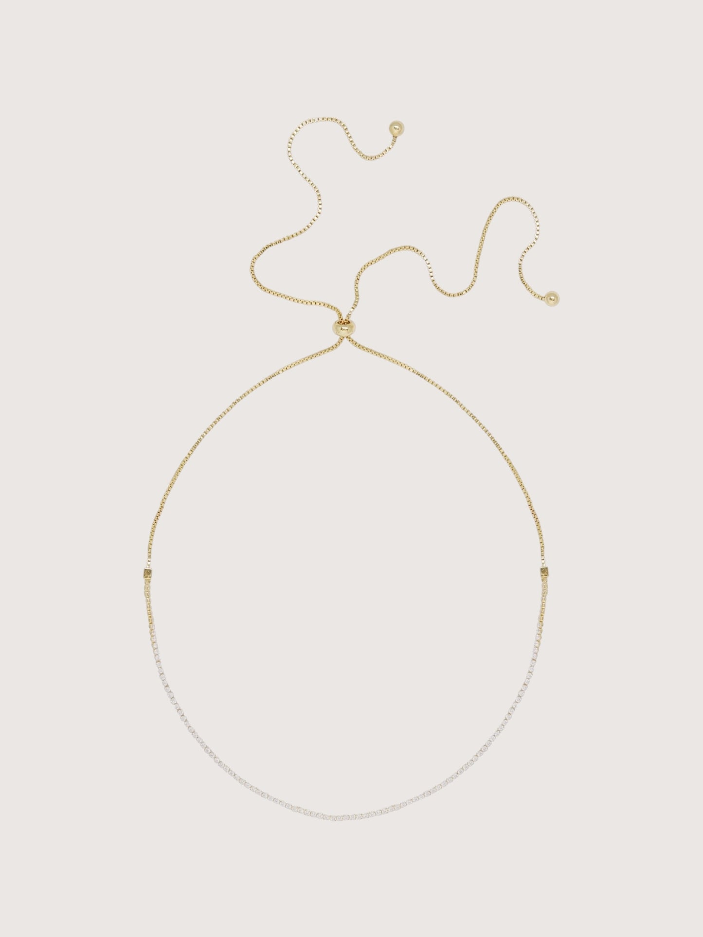 Adjustable Box Chain Necklace