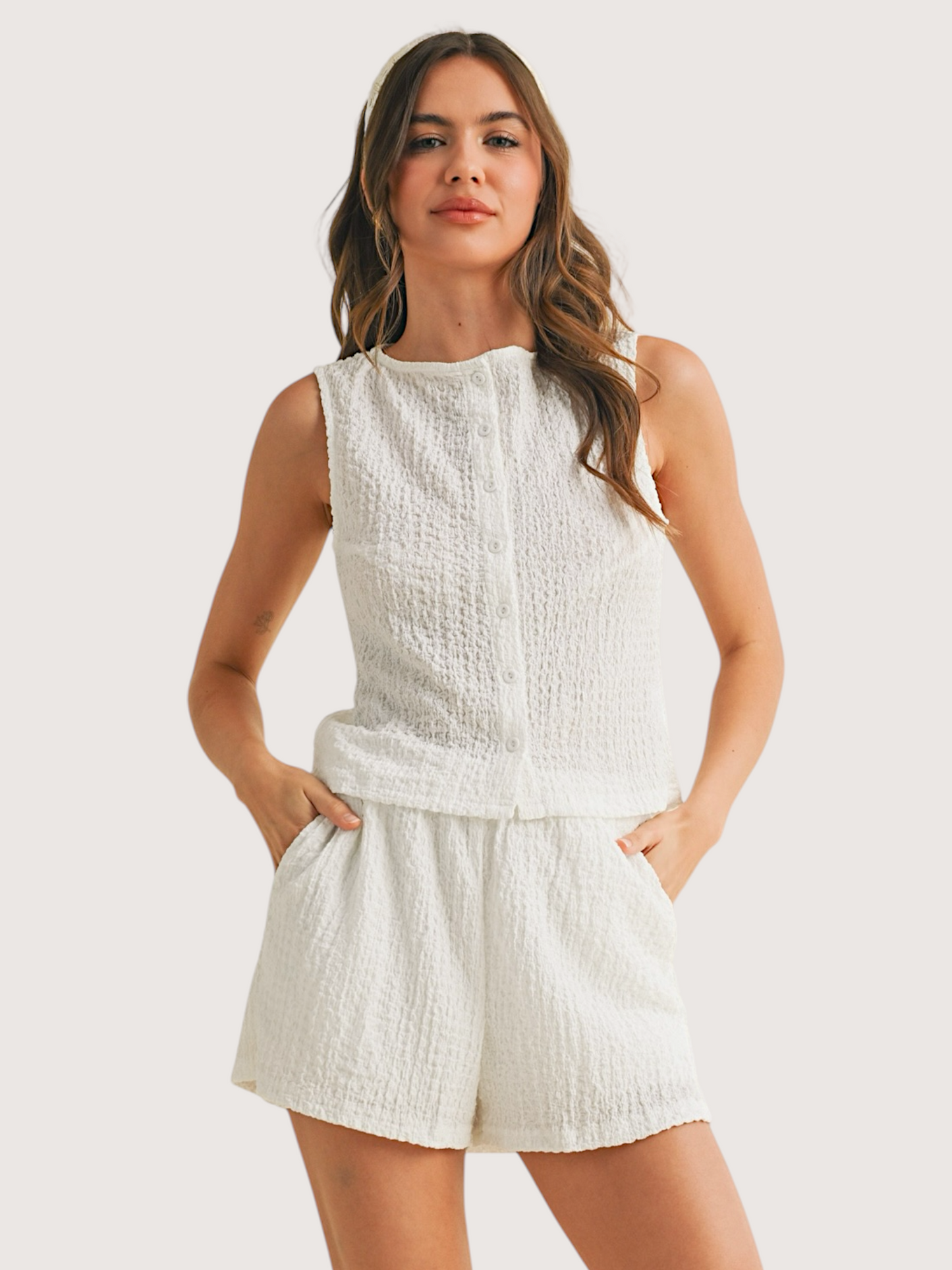 Palma Textured Short