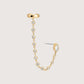 Crystal Chain Ear Cuff