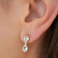 Infinity Crystal Stud