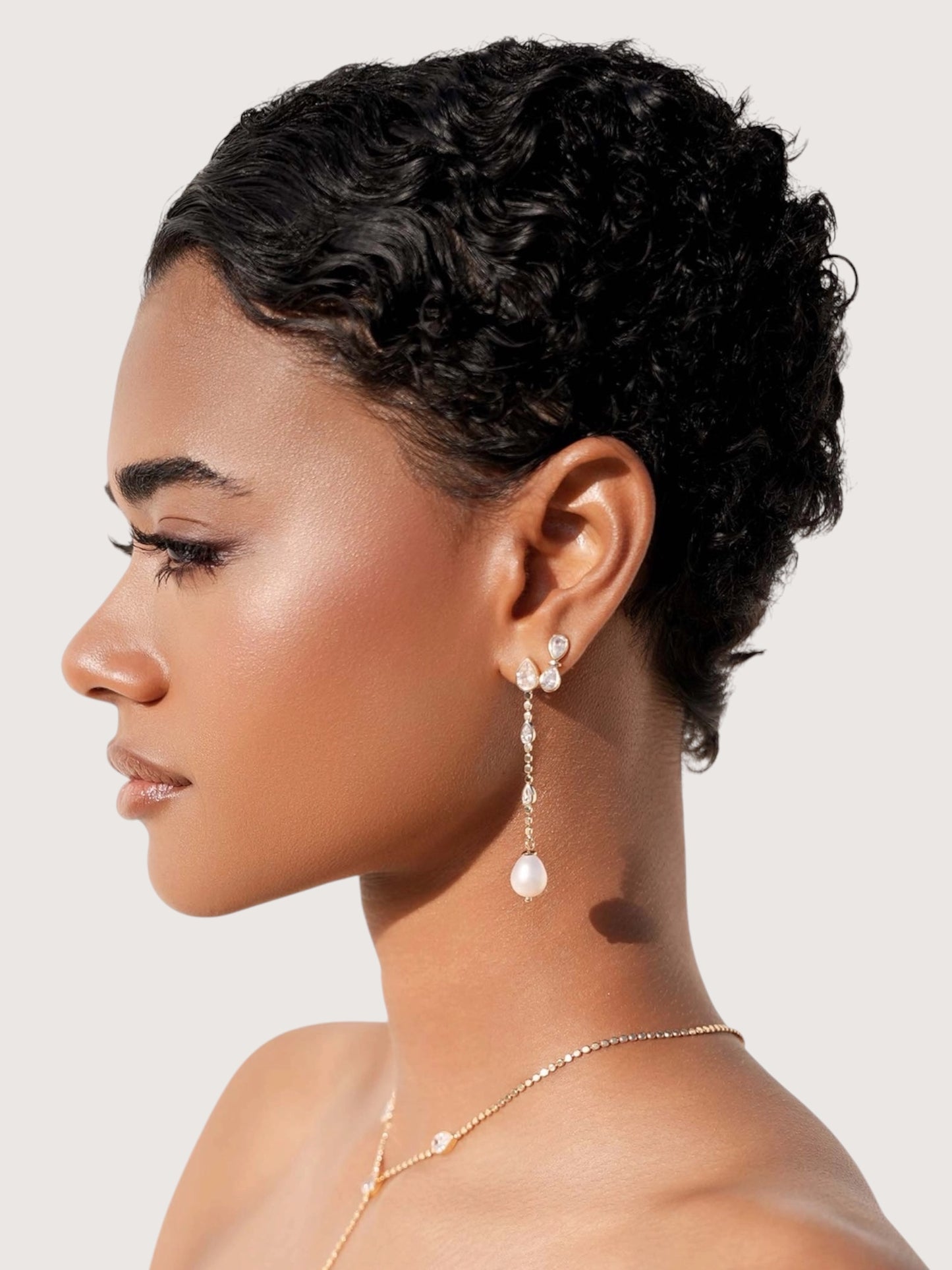 Infinity Crystal Stud