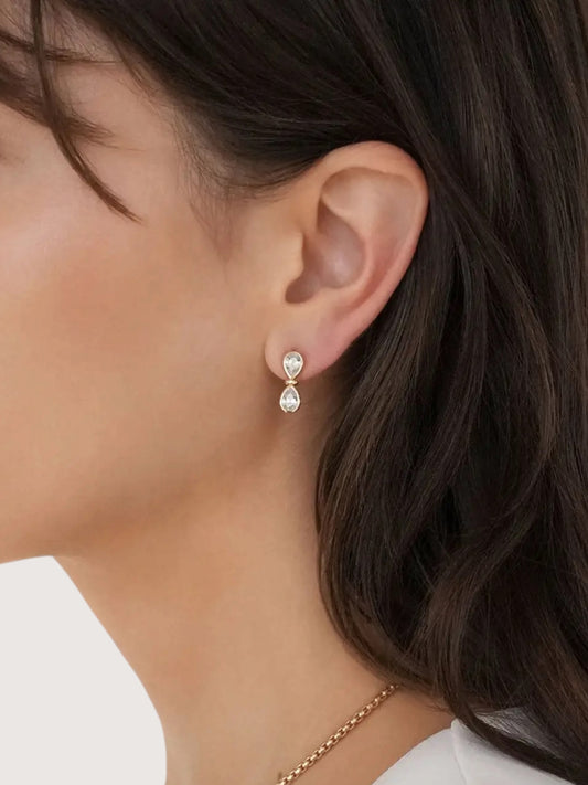 Infinity Crystal Stud