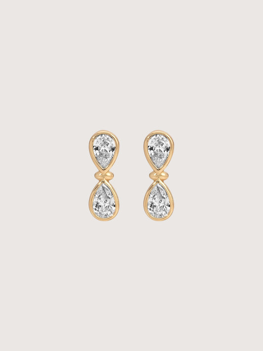 Infinity Crystal Stud