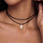 Marquise Cord Necklace