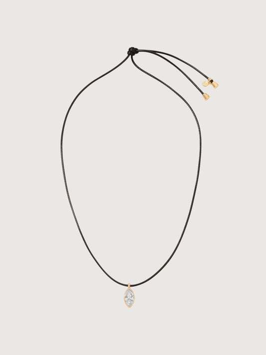 Marquise Cord Necklace