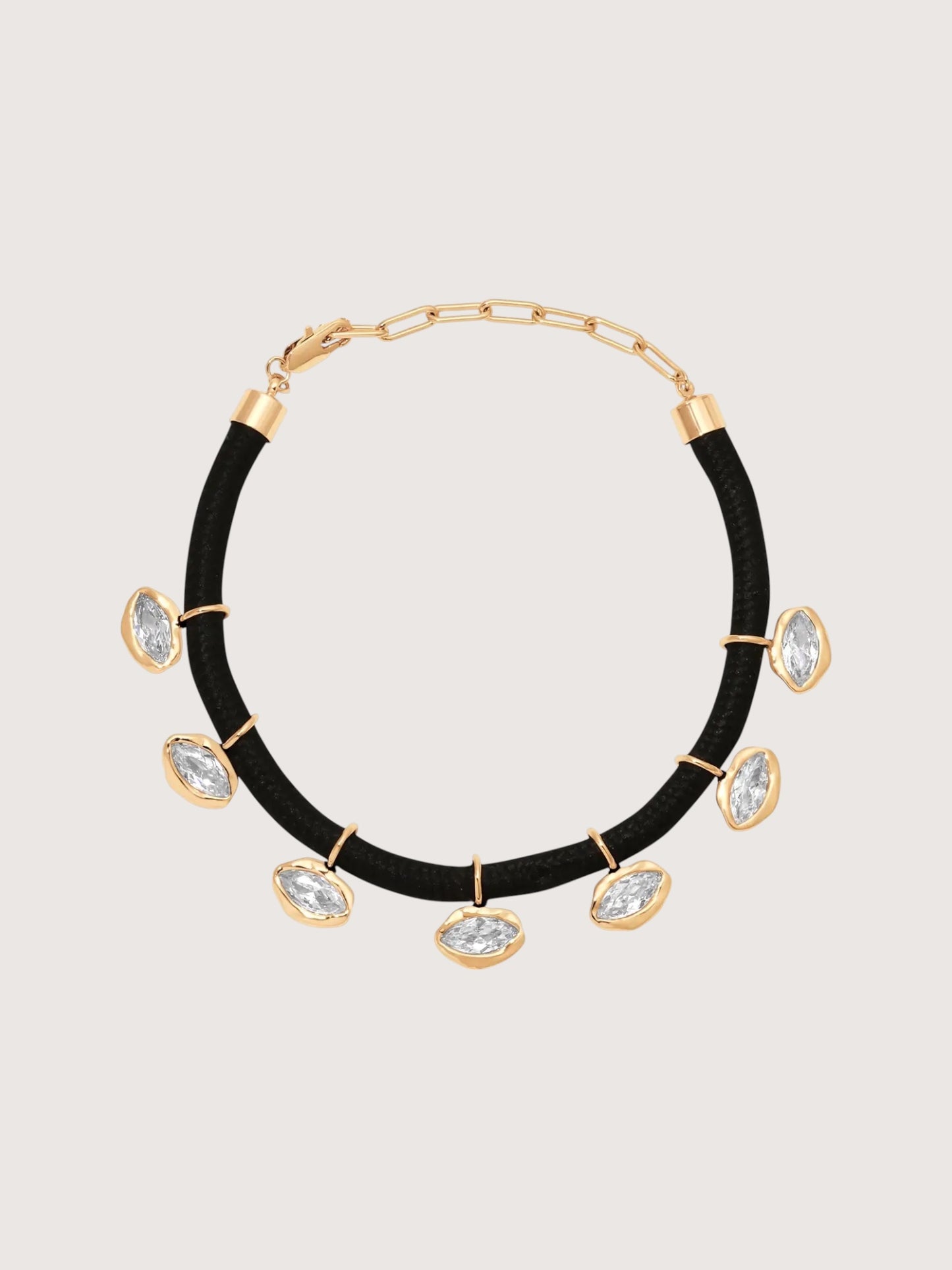 Midnight Crystal Choker