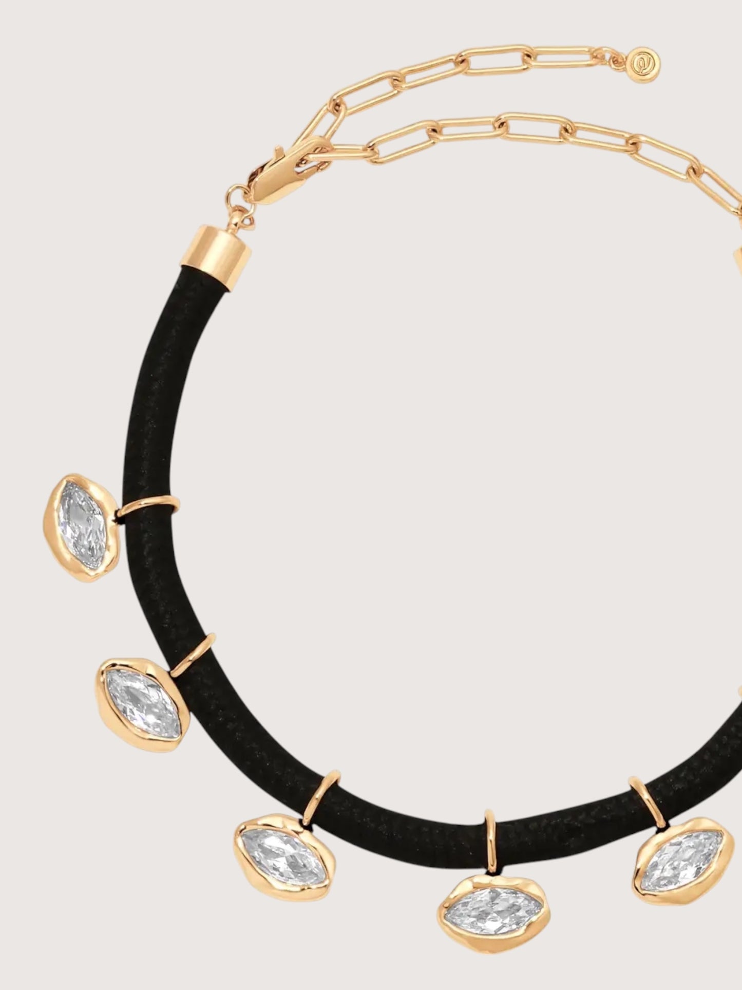 Midnight Crystal Choker