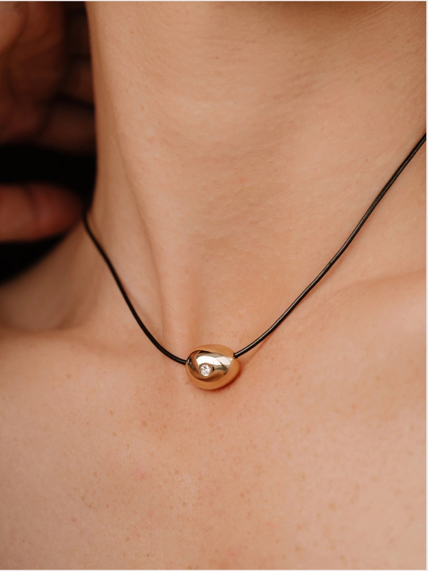 Polished Pebble Necklace