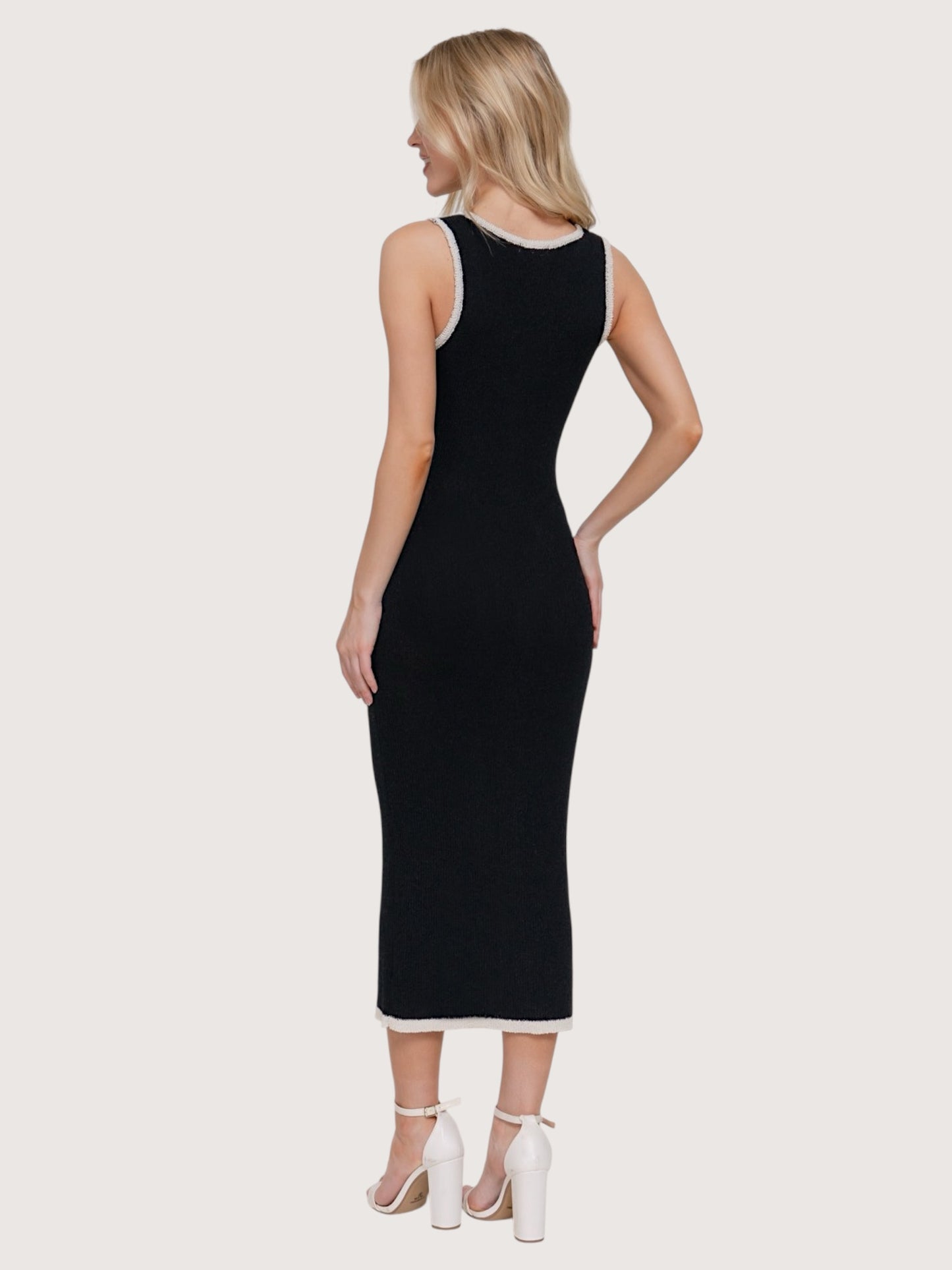 Shea Contrast Trim Dress