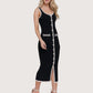 Shea Contrast Trim Dress