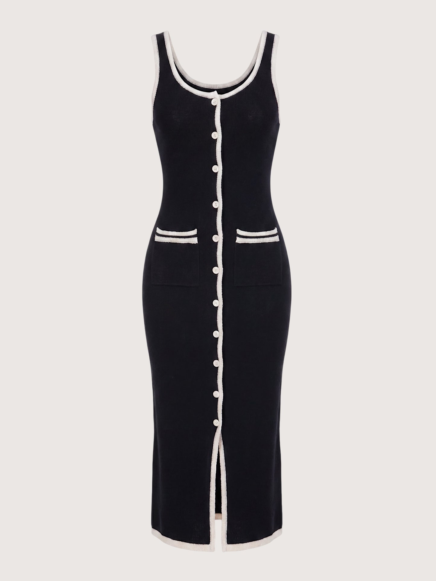 Shea Contrast Trim Dress