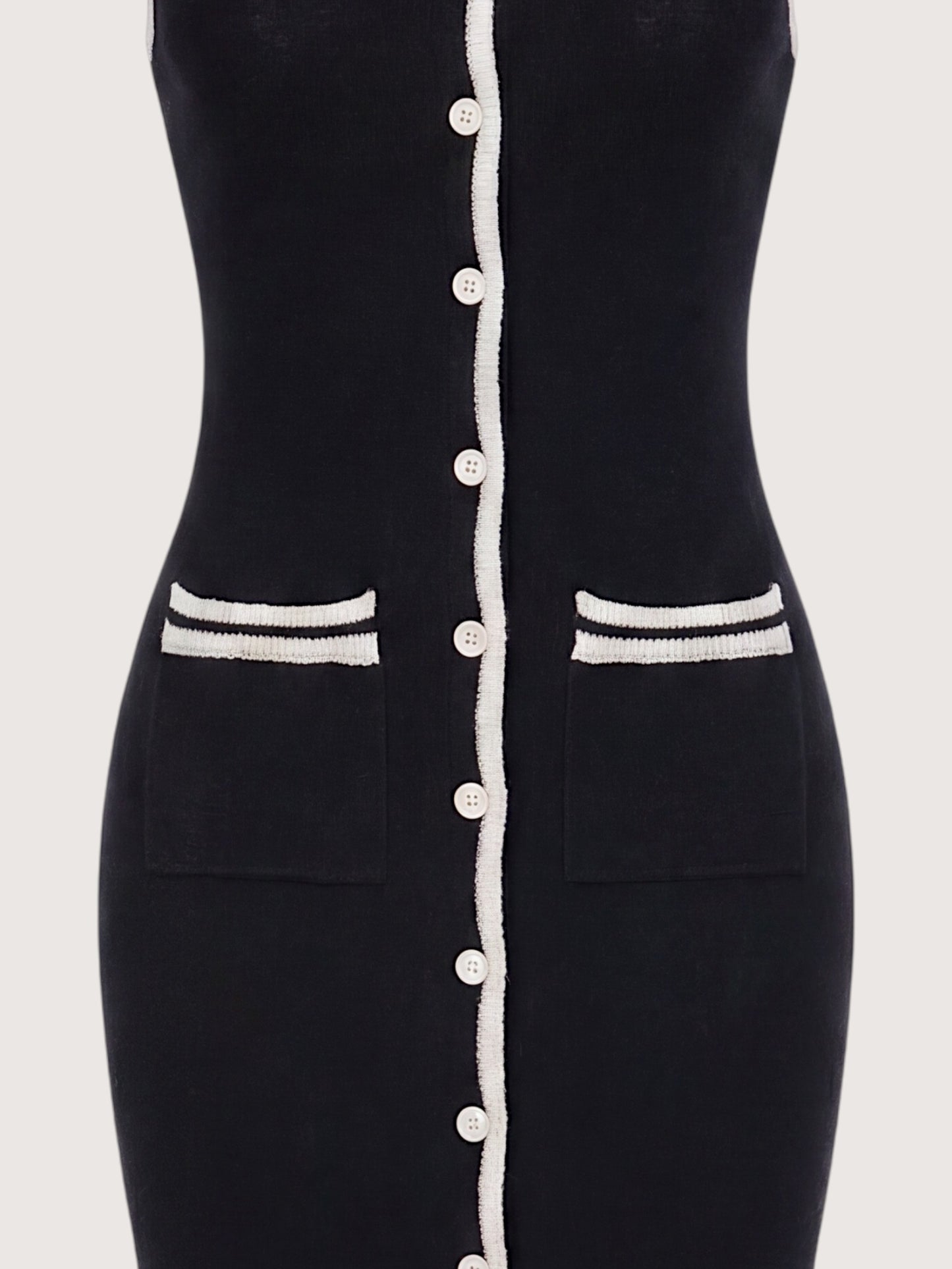 Shea Contrast Trim Dress