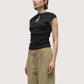 Kelsi Keyhole Top | Black