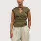 Kelsi Keyhole Top | Olive