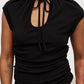 Kelsi Keyhole Top | Black