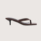 Florella Kitten Heel | Brown