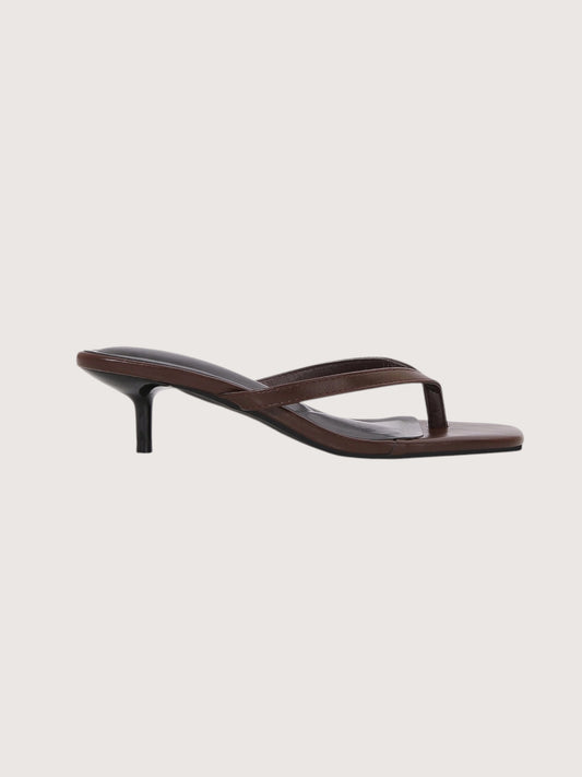 Florella Kitten Heel | Brown
