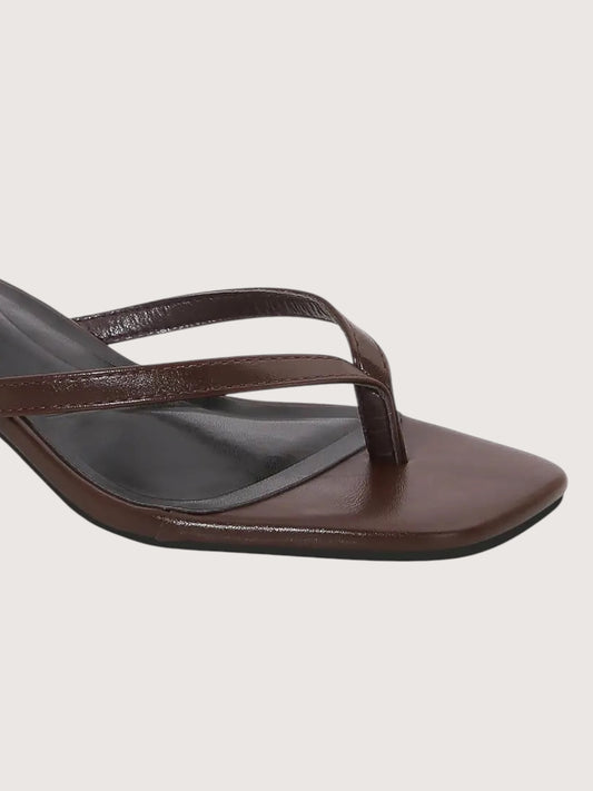 Florella Kitten Heel | Brown