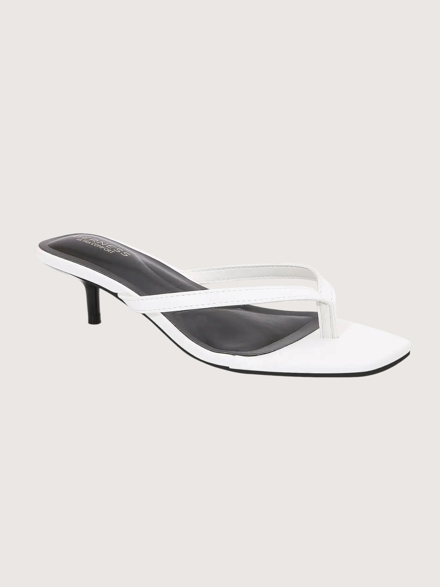 Florella Kitten Heel | White