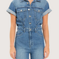 Denim Utility Jumpsuit