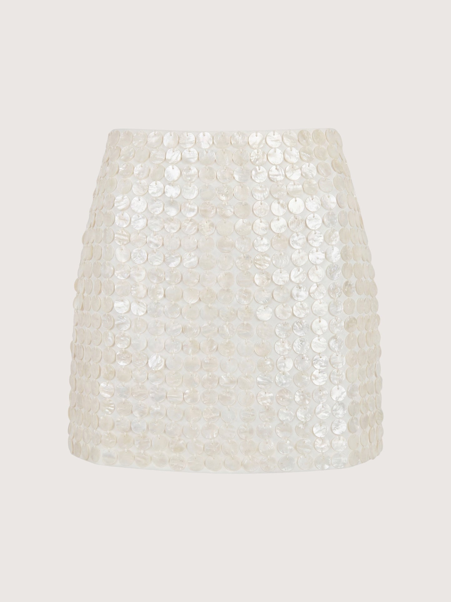 Mother of Pearl Mini Skirt