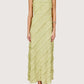 Ruffled Column Maxi Dress