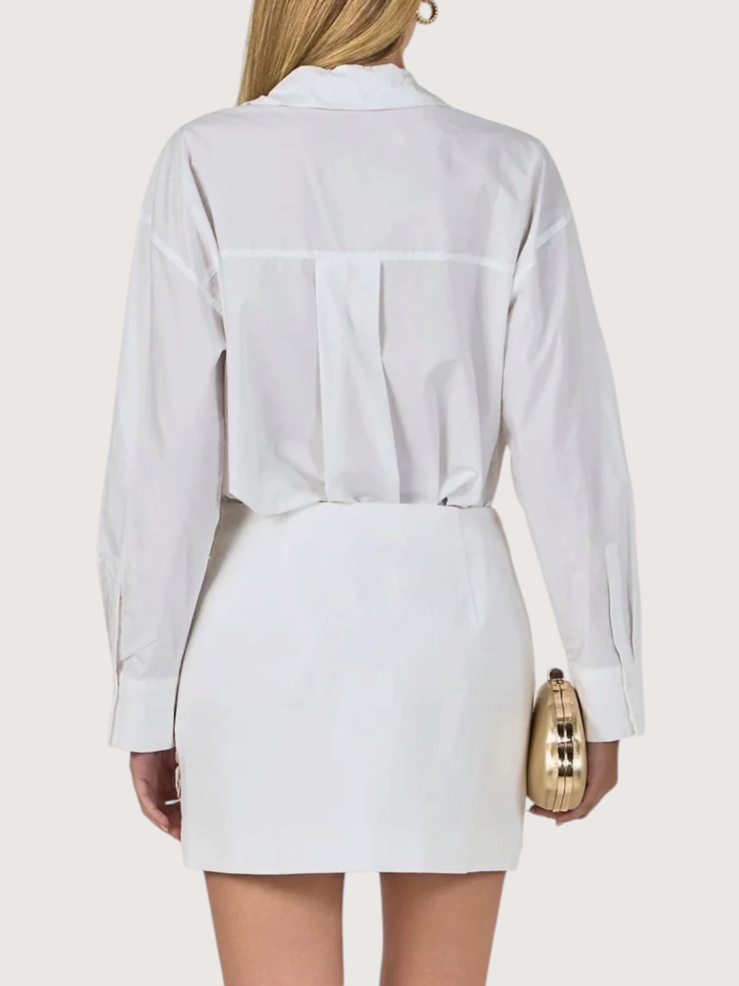 Mother of Pearl Mini Skirt