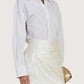 Mother of Pearl Mini Skirt
