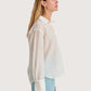 Nadia Textured Blouse | White