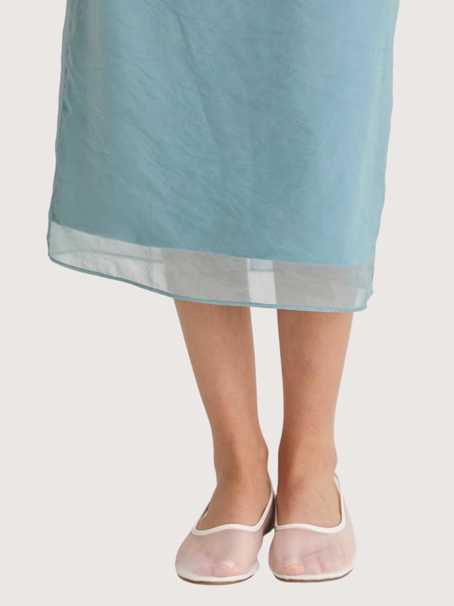 Zoe Organza Midi Dress