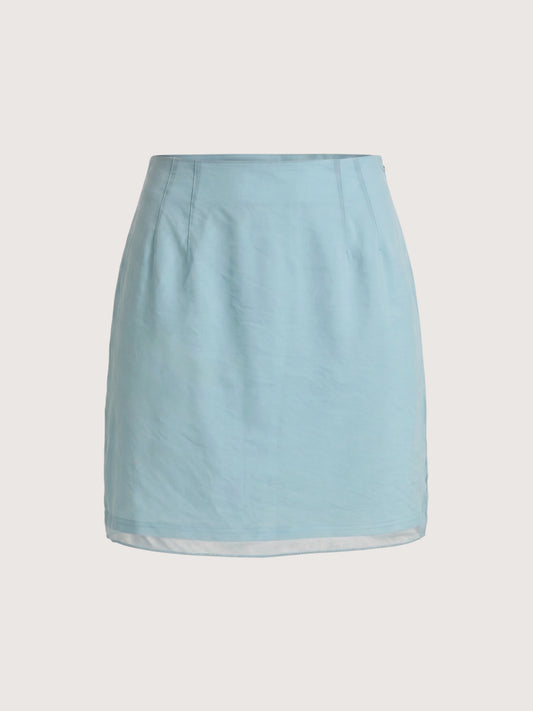 Zoe Organza Mini Skirt