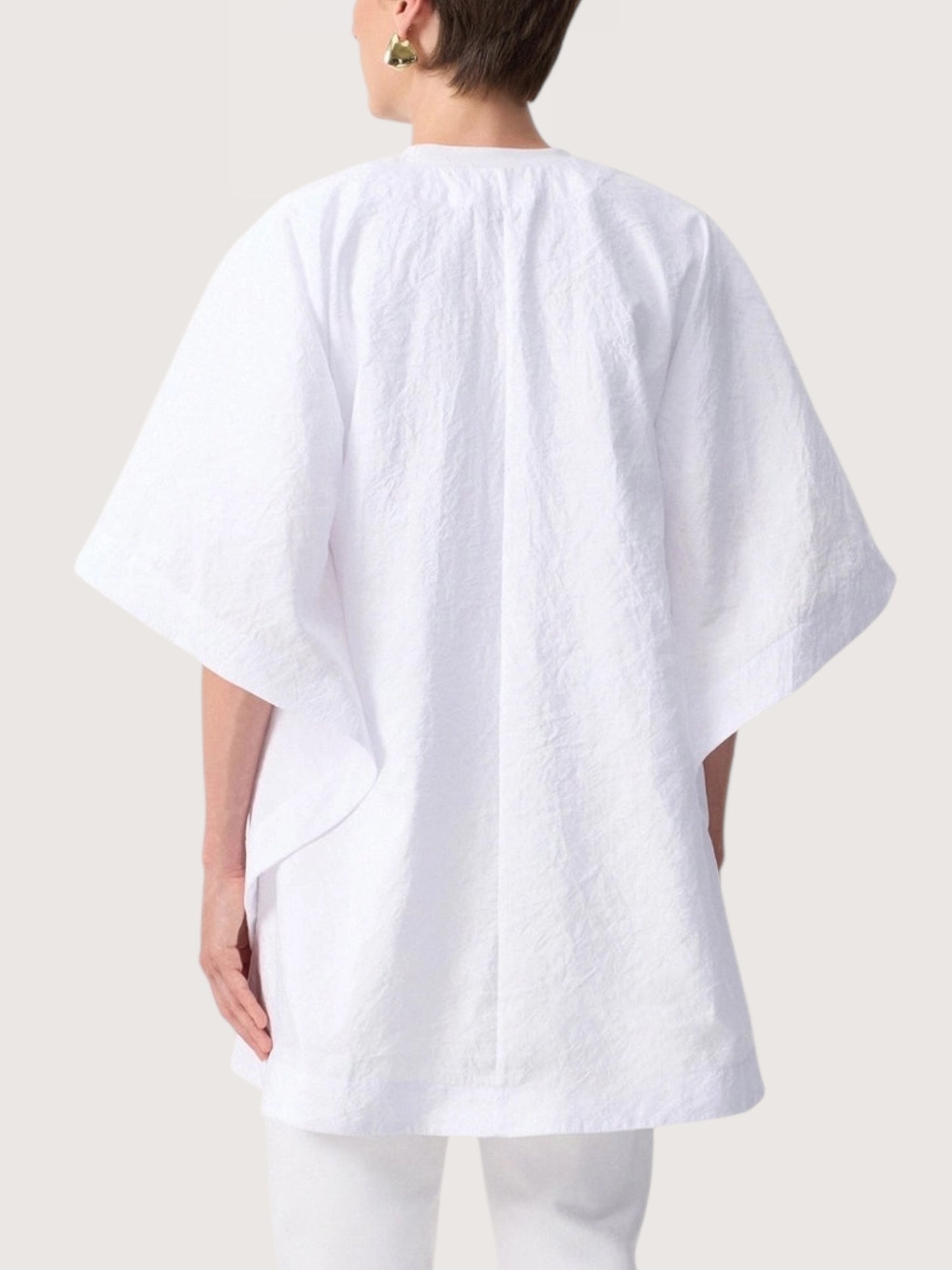 Ornate Button Poncho