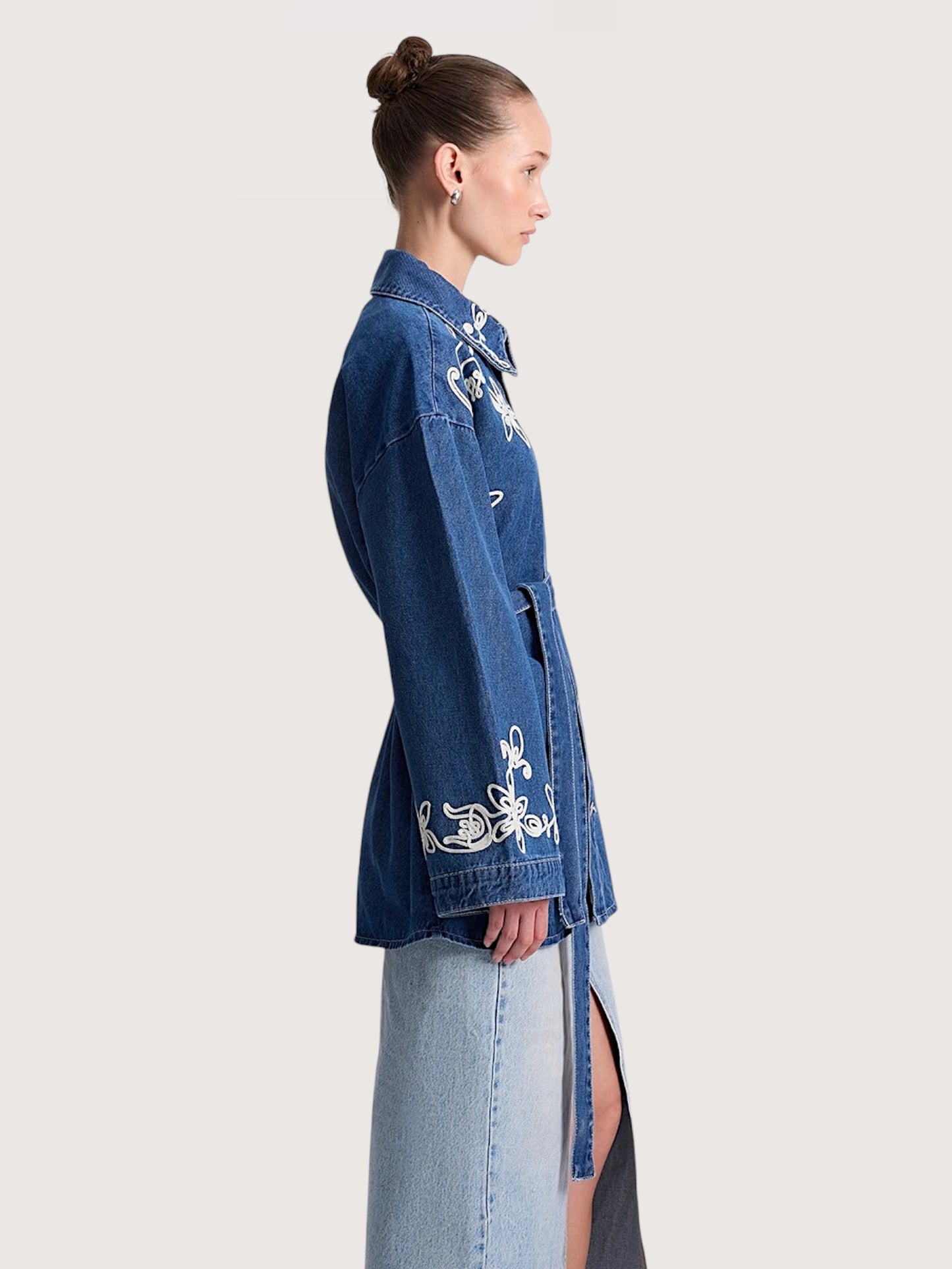 Embroidered Denim Jacket