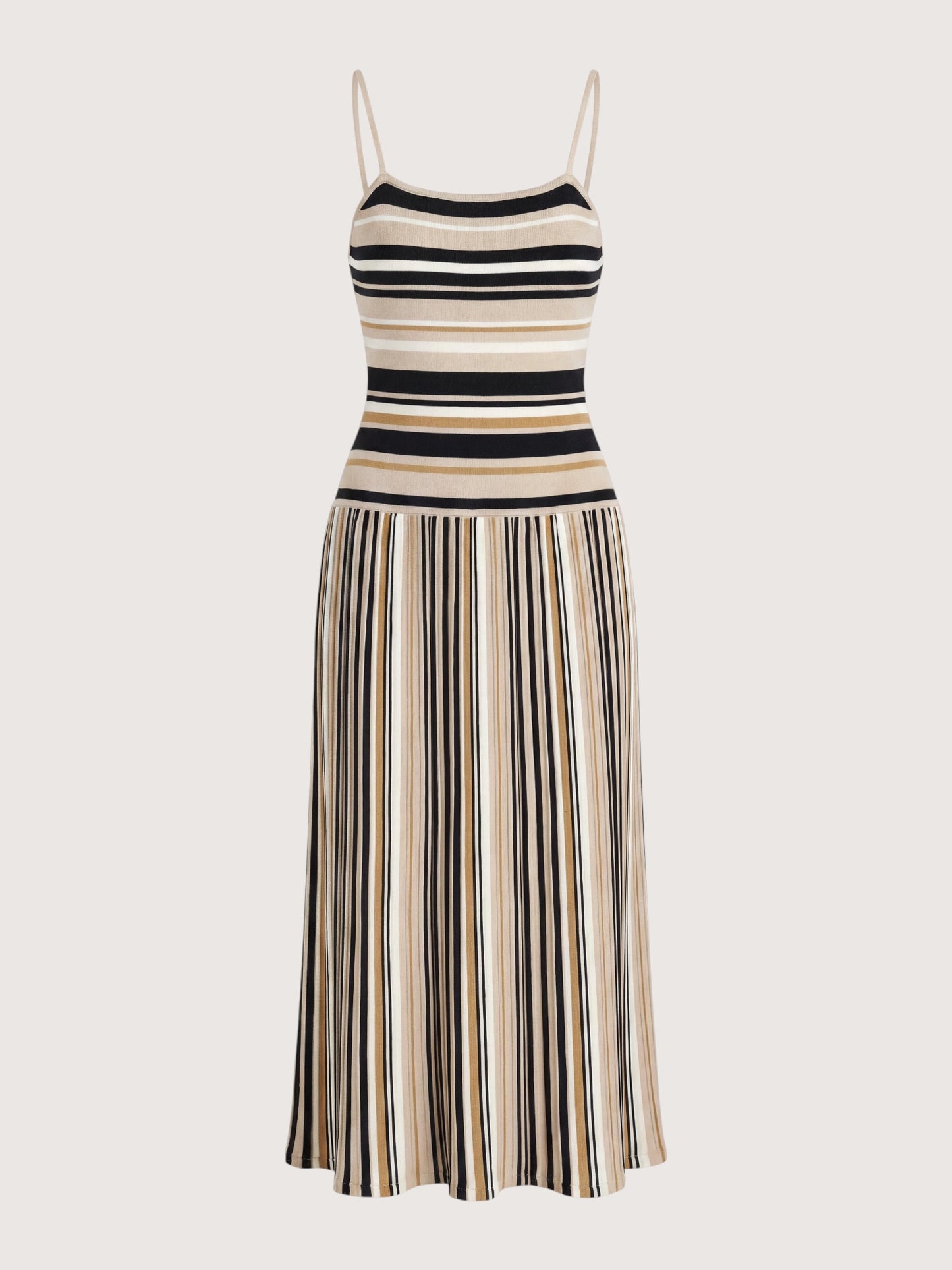 Mica Striped Knit Dress