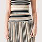 Mica Striped Knit Dress