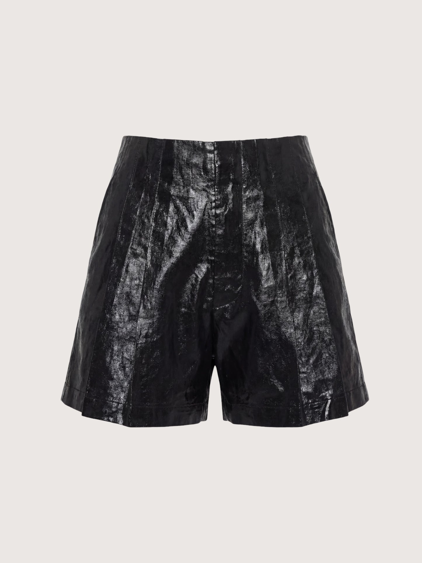Frida Metallic Linen Short