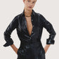 Frida Metallic Linen Shirt