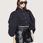 Frida Metallic Linen Short