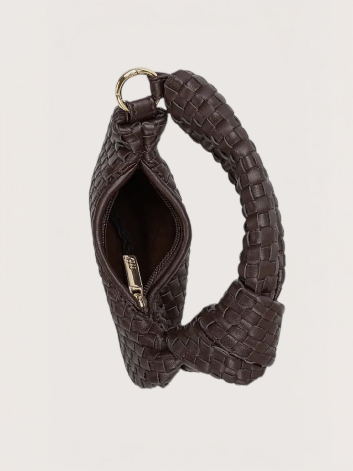 Mini Weaved Bag | Brown